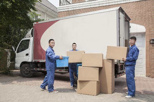 Commercial moving team planning a business relocation in Tufnellpark