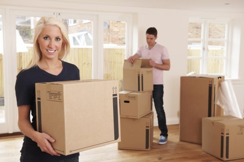 Household items prepared for a smooth move in Tufnell Park