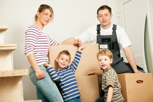 Professional movers handling a residential move in Tufnell Park