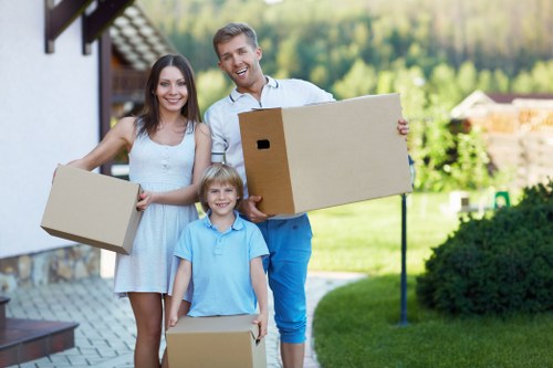Boxes and protective materials used for packing services in Tufnellpark