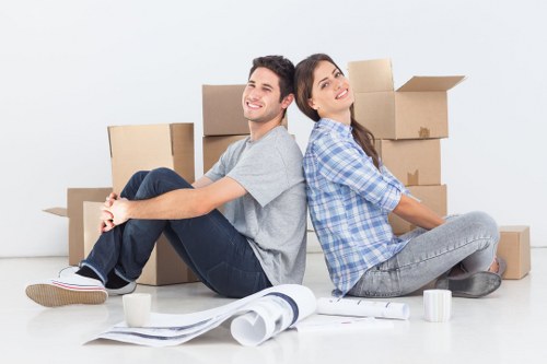 Professional removal team packing household items in Tufnell Park