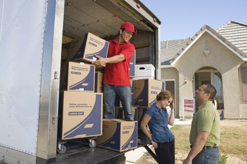 Prepared boxes and moving supplies for flat removals in Tufnellpark