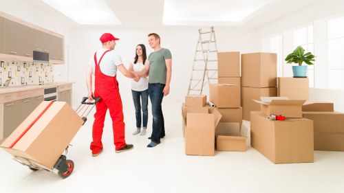 Practical moving support with a man and van in Tufnell Park