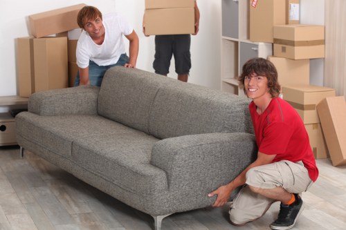 Furniture move from a Victorian flat in Tufnell Park