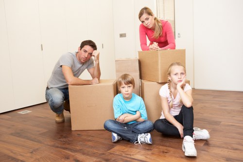Careful loading of furniture removals in Tufnellpark for a local residential move