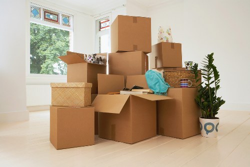 Furniture being carefully loaded during a home move in Tufnell Park