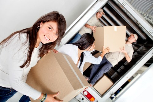 Careful transport of commercial furniture and boxes during a Tufnell Park move